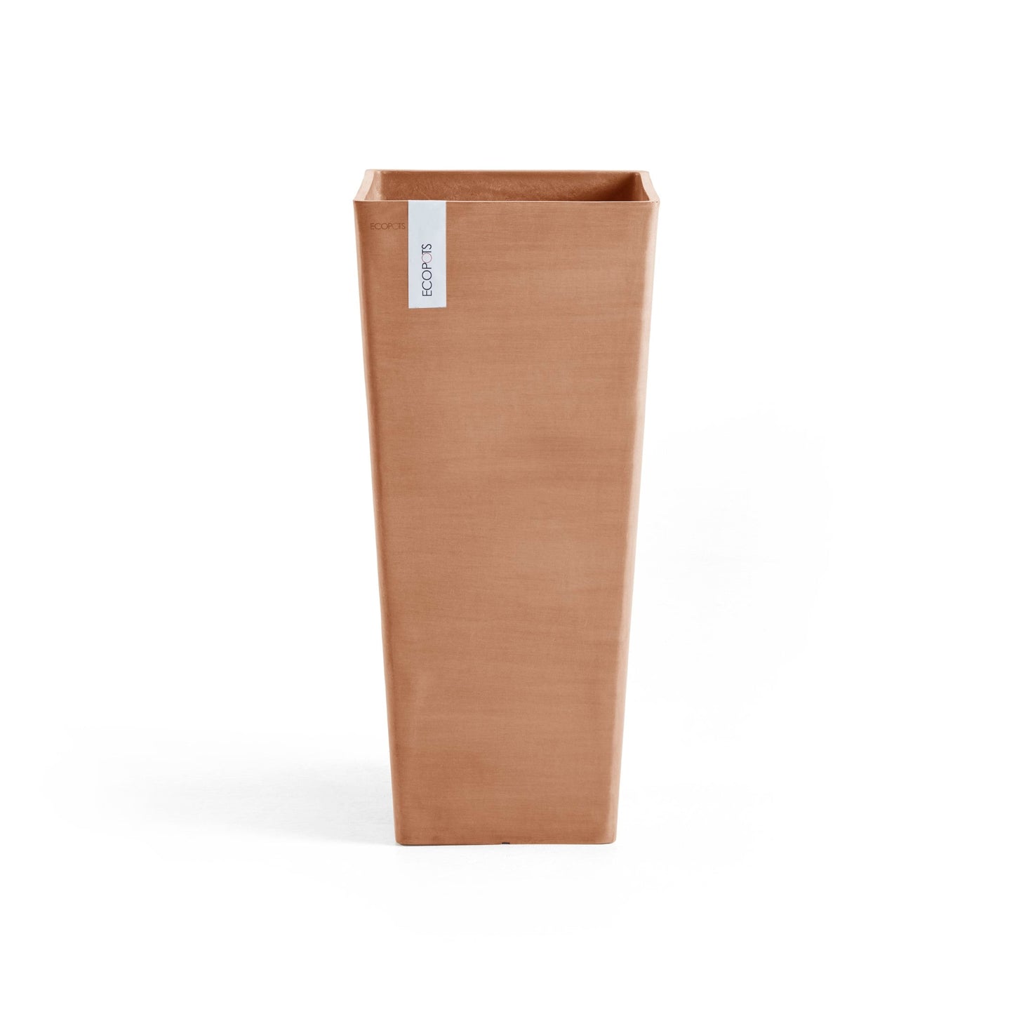 Kukkaruukku - Ecopots - Rotterdam korkea 70cm terracotta - Ecopotskauppa - Uuden aikakauden kukkaruukku
