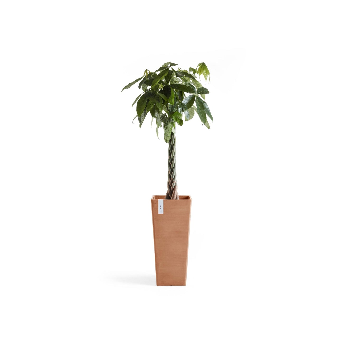 Kukkaruukku - Ecopots - Rotterdam korkea 70cm terracotta - Ecopotskauppa - Uuden aikakauden kukkaruukku
