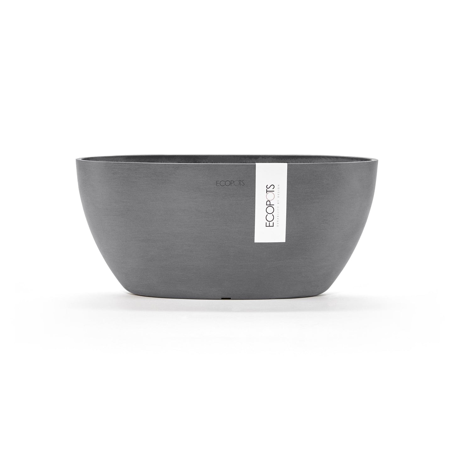 Kukkaruukku - Ecopots - Sofia 30cm harmaa - Ecopotskauppa - Uuden aikakauden kukkaruukku