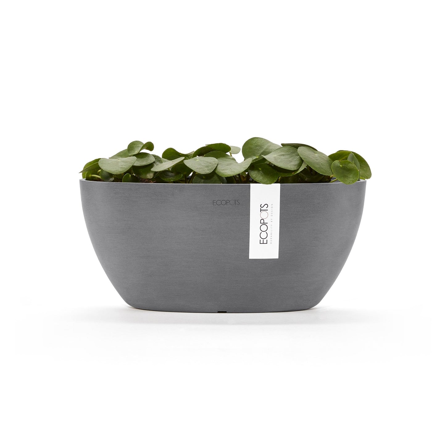 Kukkaruukku - Ecopots - Sofia 30cm harmaa - Ecopotskauppa - Uuden aikakauden kukkaruukku