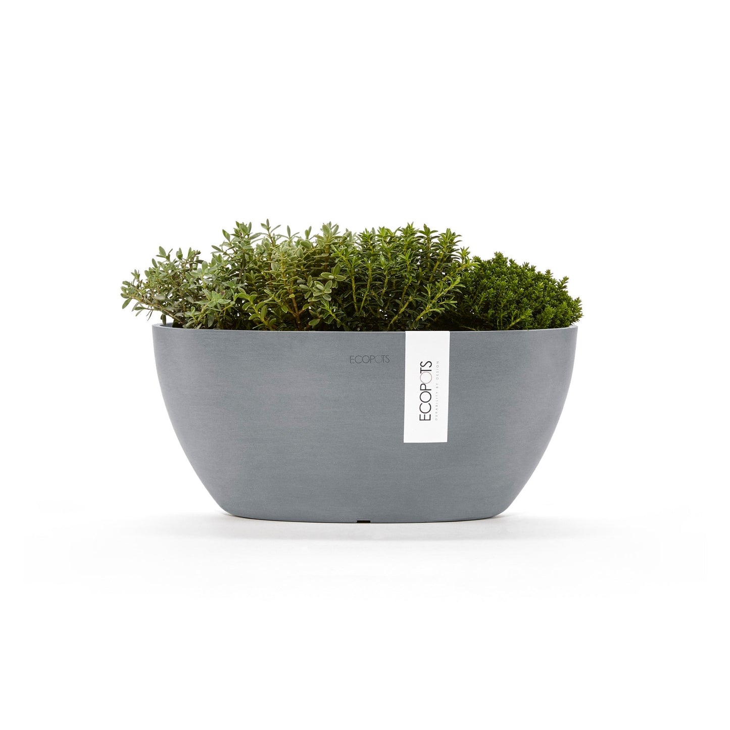 Kukkaruukku - Ecopots - Sofia 30cm siniharmaa - Ecopotskauppa - Uuden aikakauden kukkaruukku