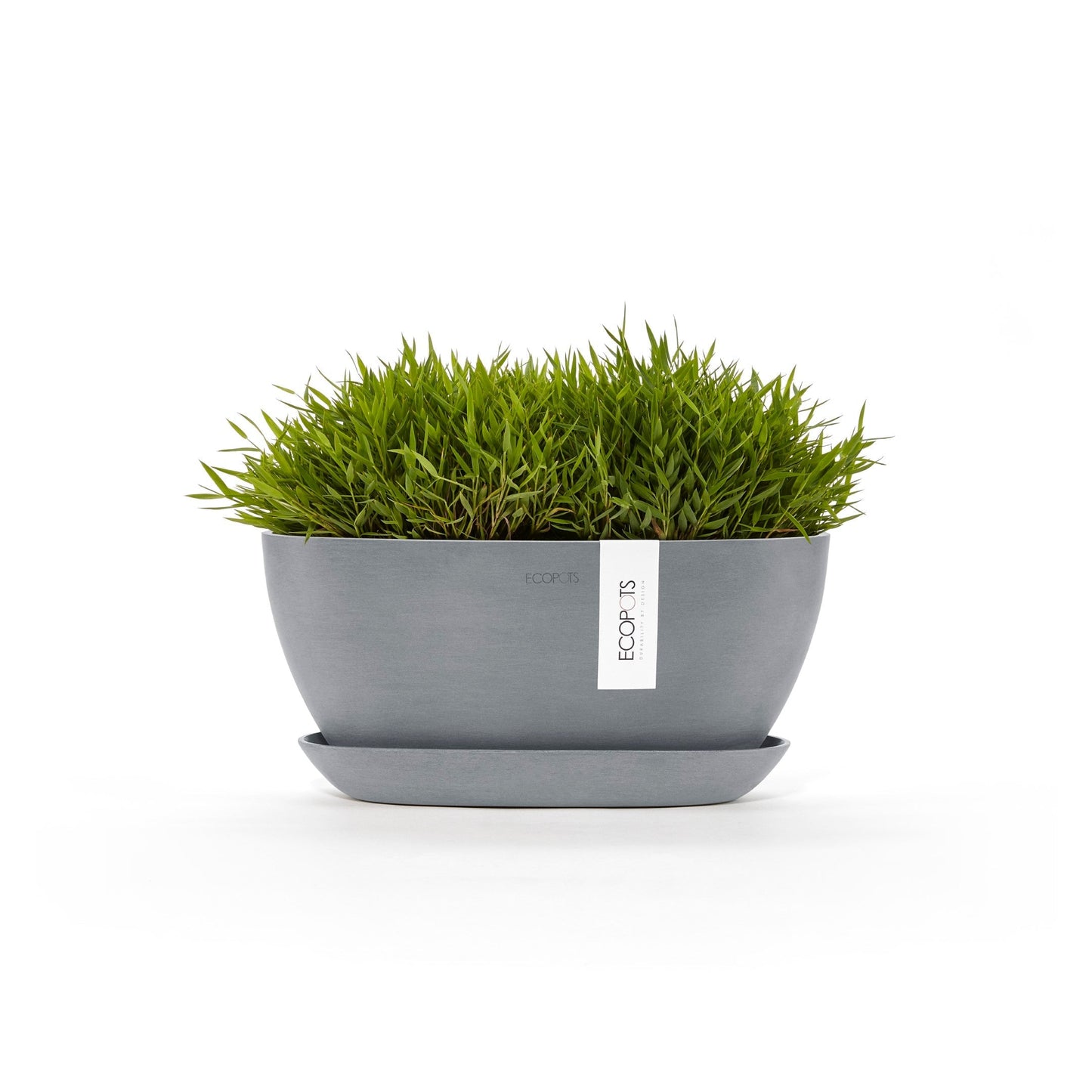 Kukkaruukku - Ecopots - Sofia 30cm siniharmaa - Ecopotskauppa - Uuden aikakauden kukkaruukku