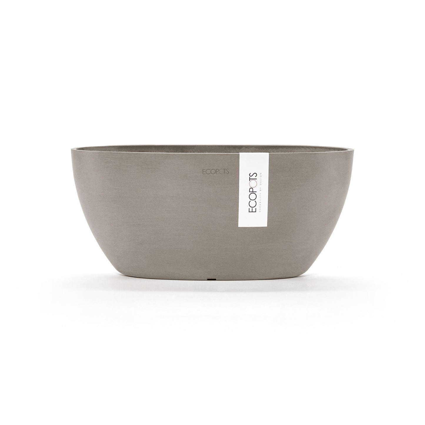 Kukkaruukku - Ecopots - Sofia 30cm taupe - Ecopotskauppa - Uuden aikakauden kukkaruukku