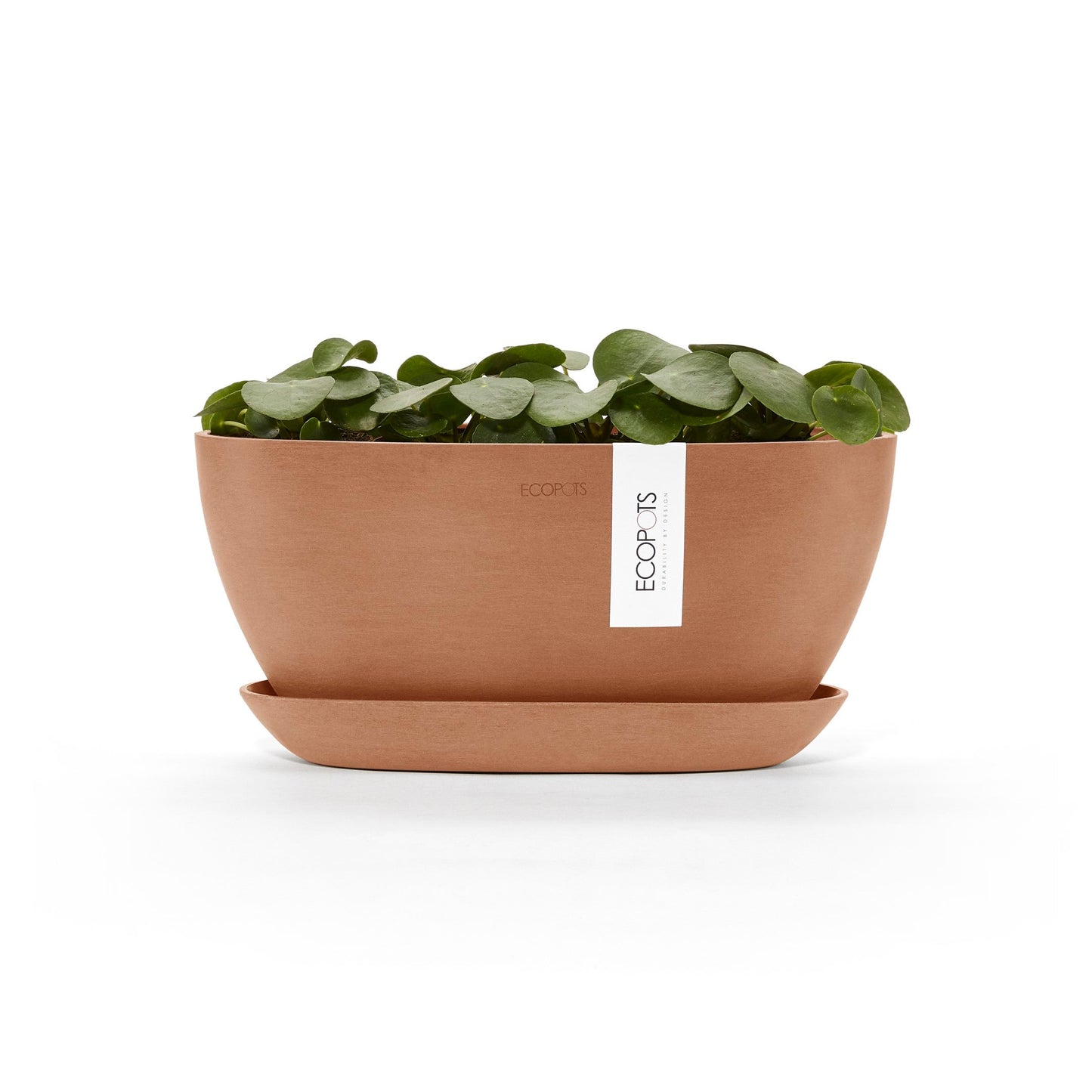Kukkaruukku - Ecopots - Sofia 30cm terracotta - Ecopotskauppa - Uuden aikakauden kukkaruukku