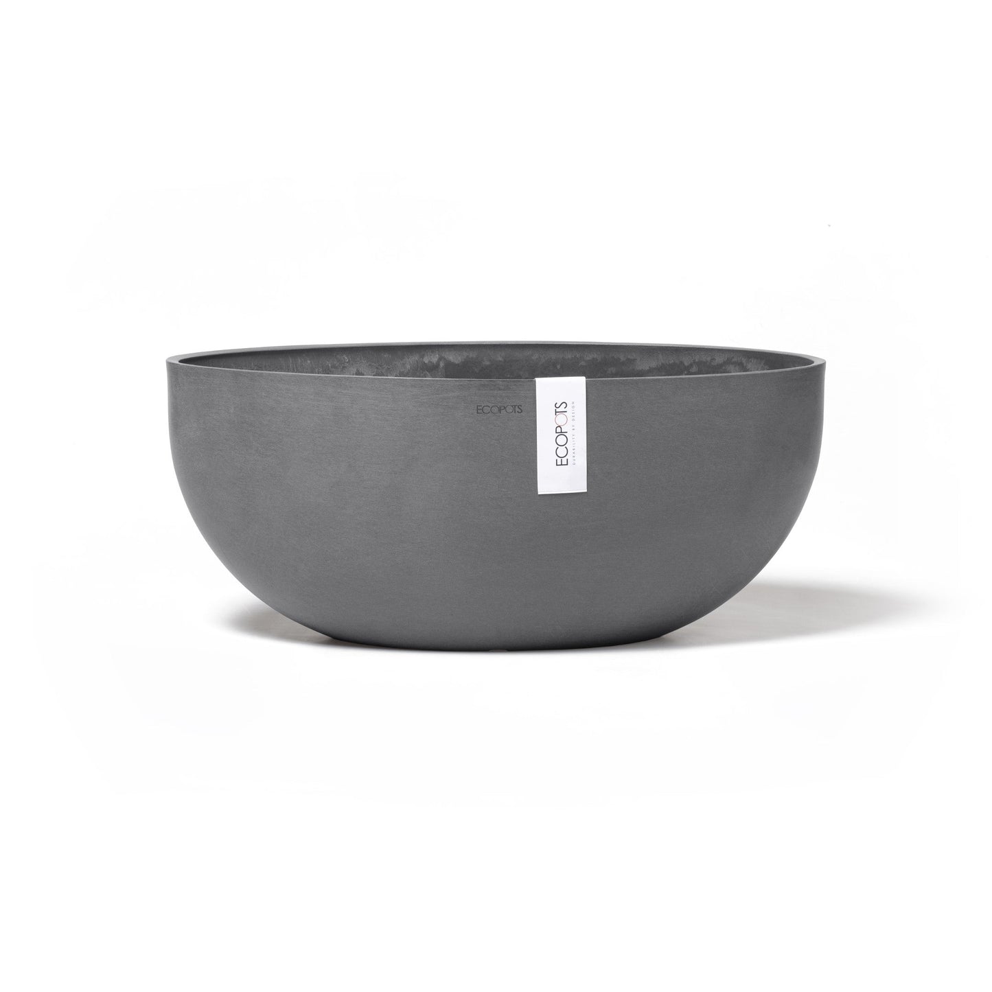 Kukkaruukku - Ecopots - Sofia 43cm harmaa - Ecopotskauppa - Uuden aikakauden kukkaruukku
