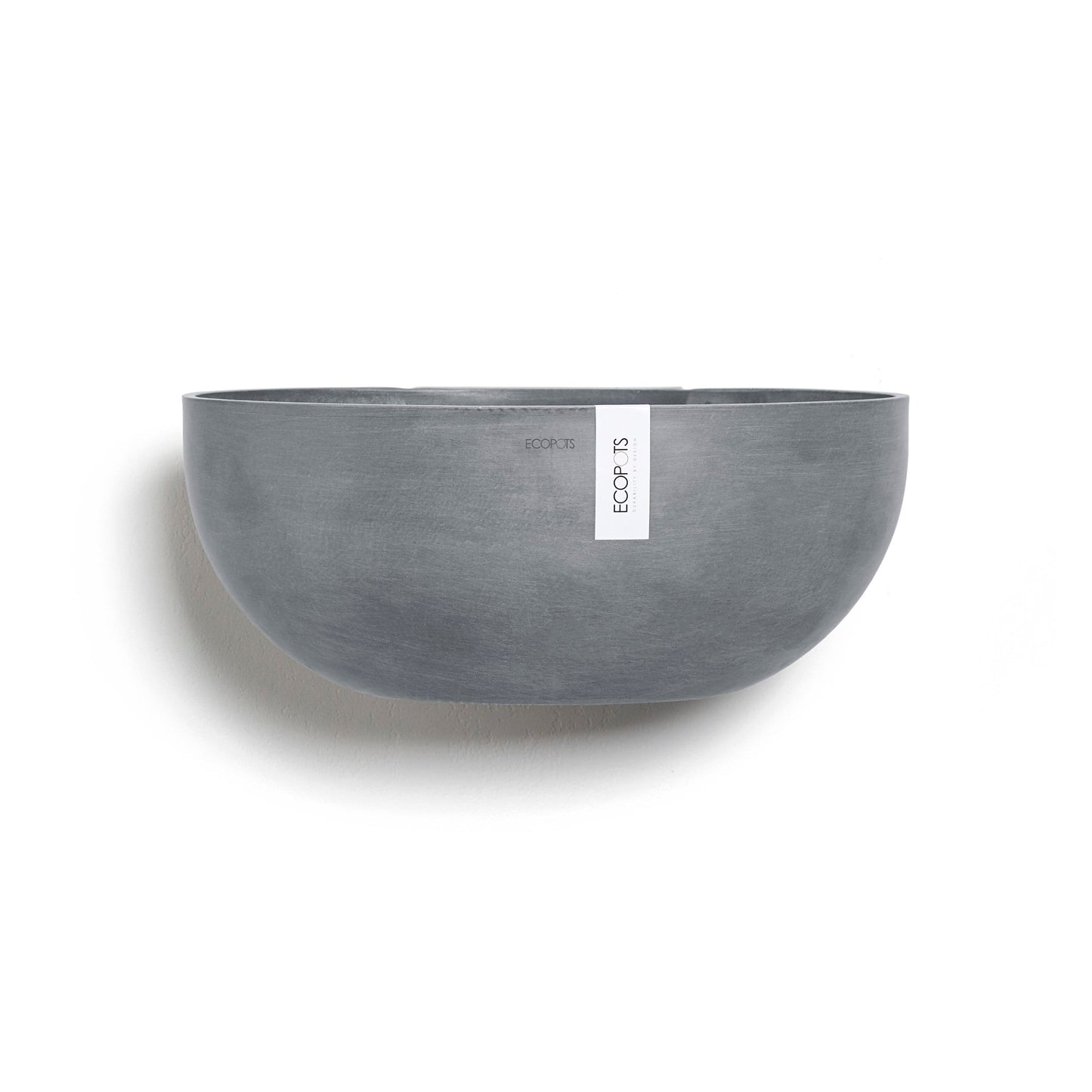Kukkaruukku - Ecopots - Sofia seinä 43cm siniharmaa - Ecopotskauppa - Uuden aikakauden kukkaruukku