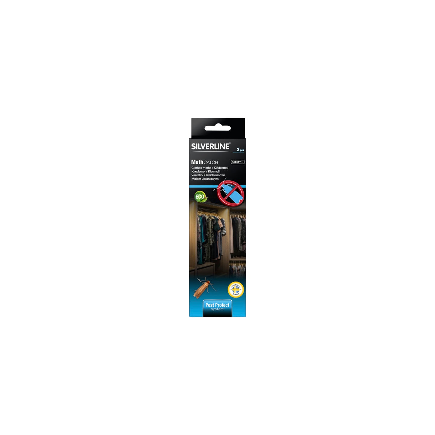 Klädesmalfälla Sticky C 2-Pack