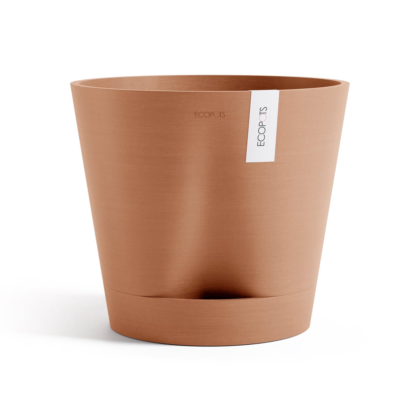 Kukkaruukku - Ecopots - Venetsia 2.0 40cm terracotta - Ecopotskauppa - Uuden aikakauden kukkaruukku