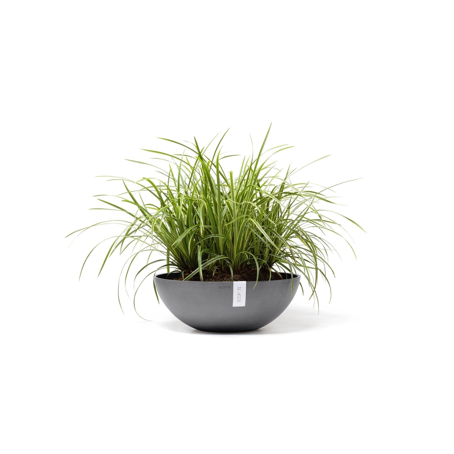 Kukkaruukku - Ecopots - Vienna 50cm harmaa - Ecopotskauppa - Uuden aikakauden kukkaruukku