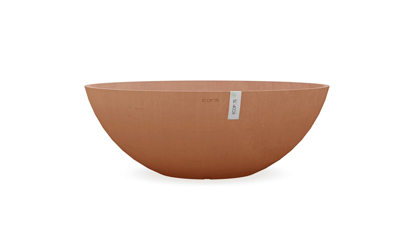 Kukkaruukku - Ecopots - Vienna 70cm terracotta - Ecopotskauppa - Uuden aikakauden kukkaruukku