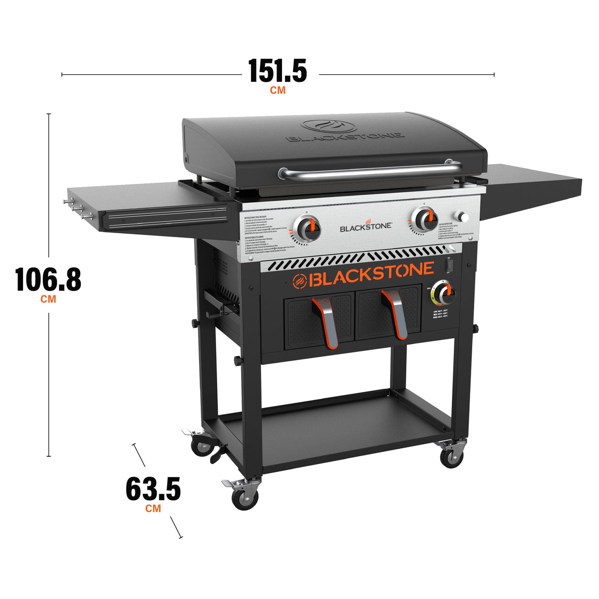 Blackstone 28” ParilaGrilli / AirFryerilla — tuotekuva 8
