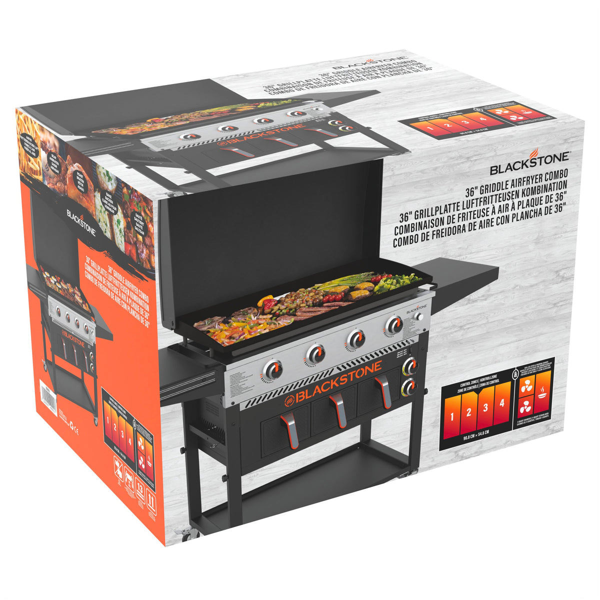 Blackstone 36” grillplaat AirFryeriga