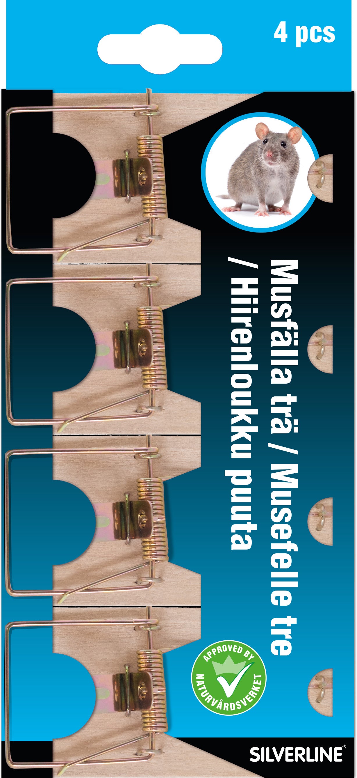 Hiirenloukku puu 4-pack