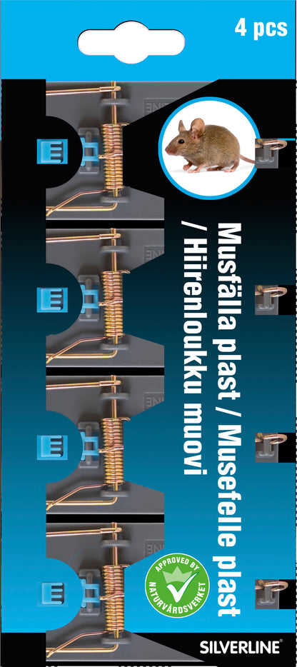Musfälla Brave M4, 4-pack