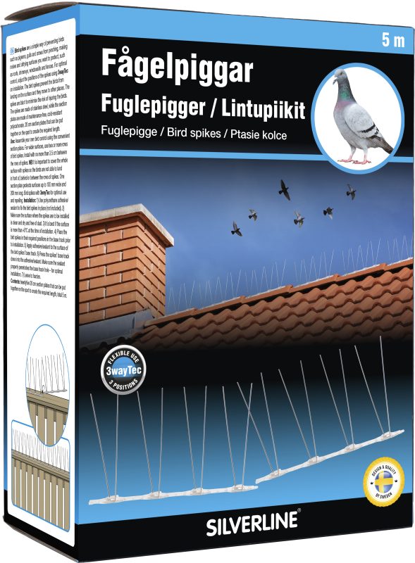 Fågelskrämma Spiky 5m