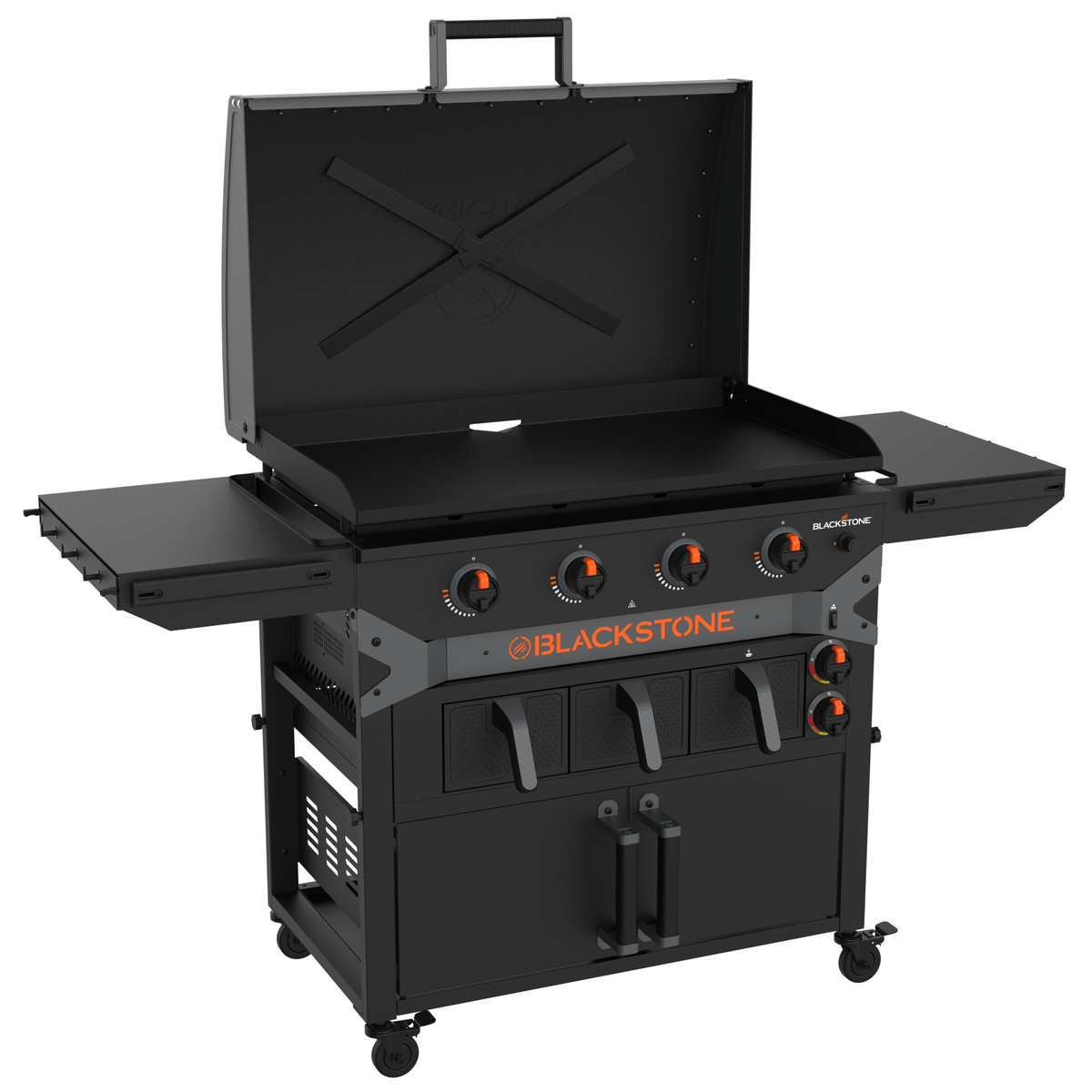 Blackstone 36” ParilaGrilli AirFryer Omnivore Iron Forge