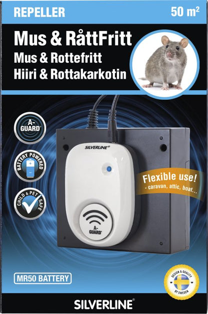 A-Repeller Mus & Råttor™ MR50 batteri