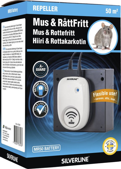 A-Repeller Mus & Råttor™ MR50 batteri