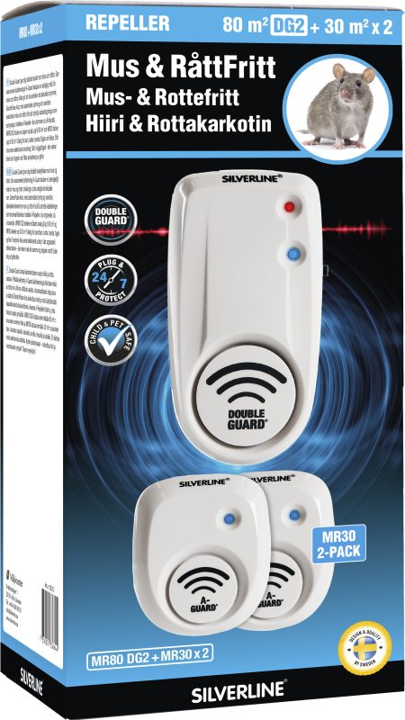 Mouse and Rat Repellent™ MR80 DG2 + MR30 x 2