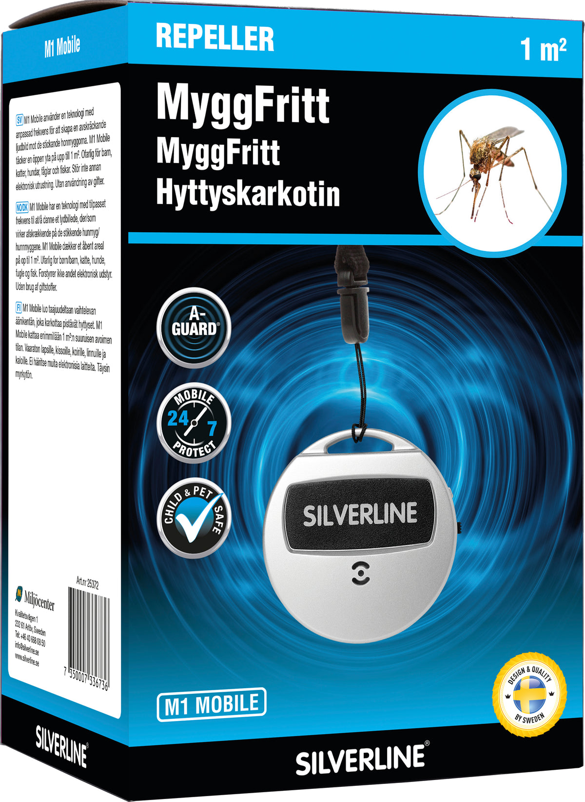 Hyttyskarkotin™ M1 kannettava