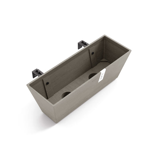 Kukkaruukku Bruge ripustettava 50cm taupe