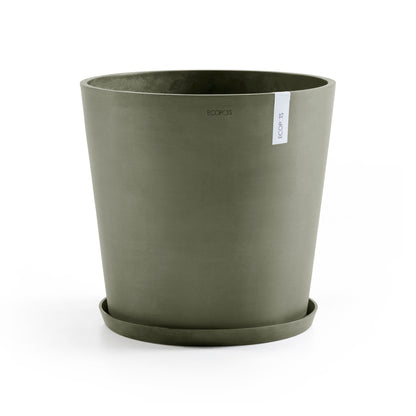Kukkaruukku Amsterdam 60cm kaki – aluslautasen kanssa