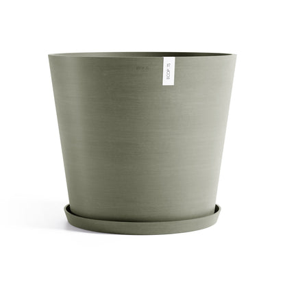 Kukkaruukku Amsterdam 70cm kaki – aluslautasen kanssa