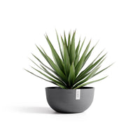 Kukkaruukku Oslo matala 50cm harmaa
