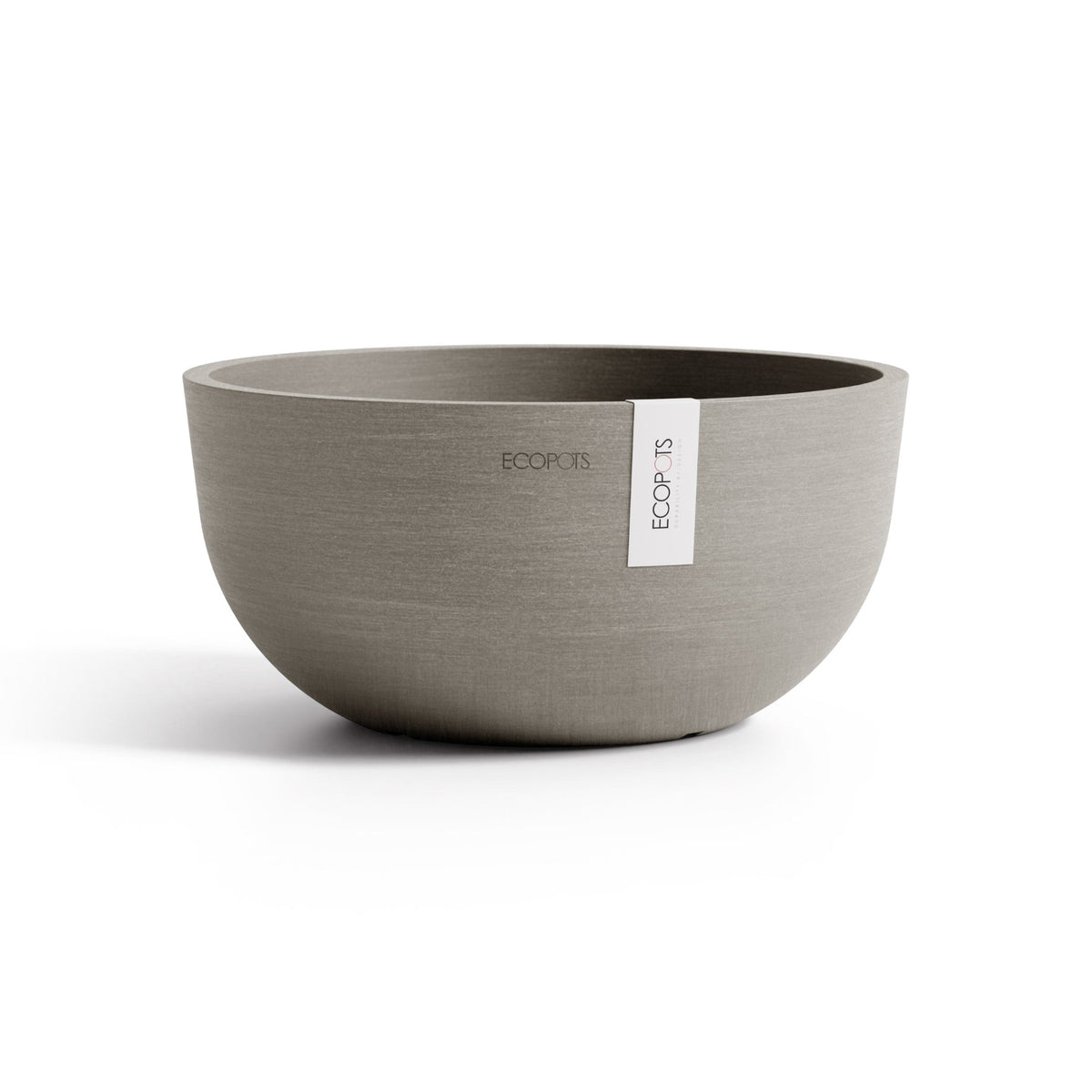 Kukkaruukku Oslo matala 25cm taupe