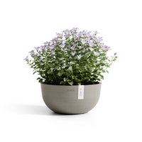 Lillepott Oslo madal 25cm taupe