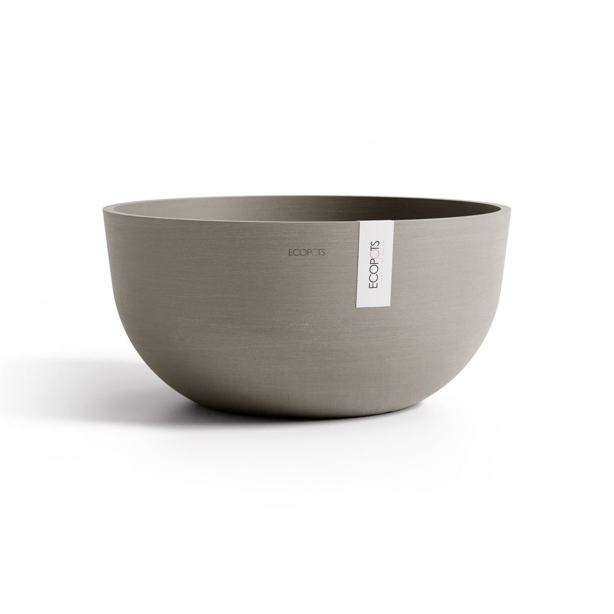 Kukkaruukku Oslo matala 50cm taupe