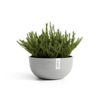Lillepott Oslo madal 30cm valgehall