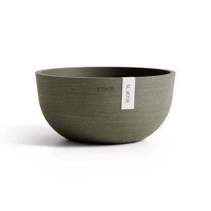 Kukkaruukku Oslo matala 25cm kaki