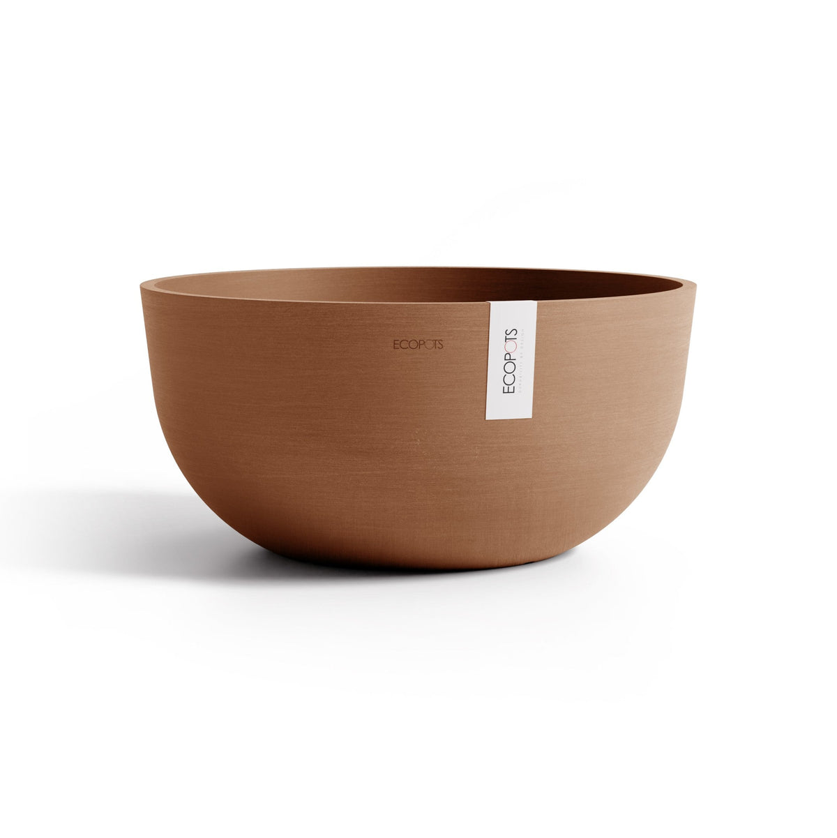 Kukkaruukku Oslo matala 50cm terracotta