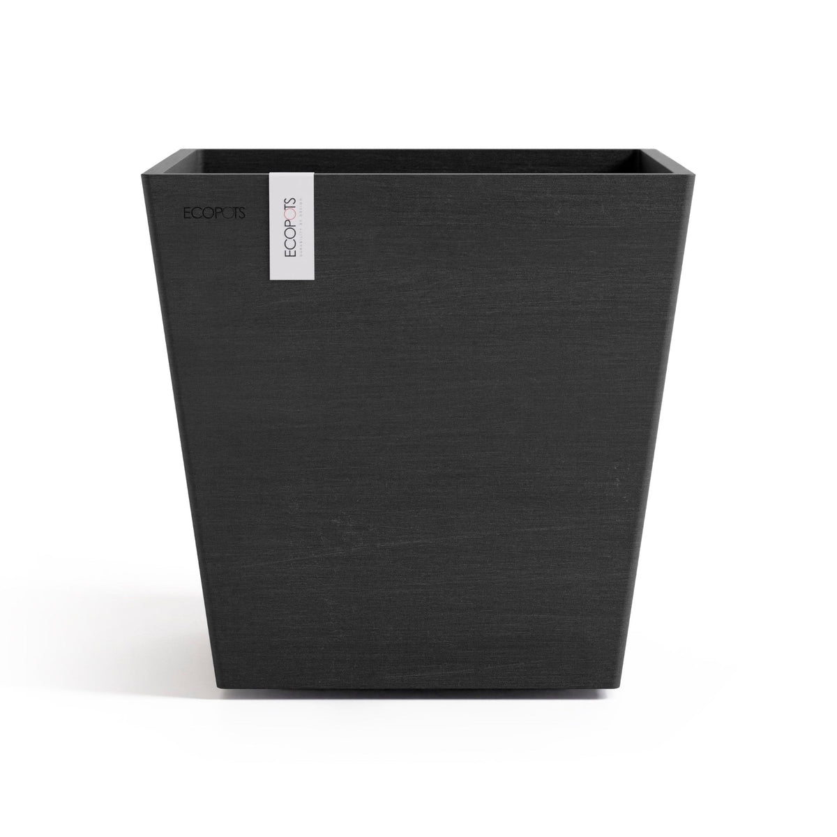 Kukkaruukku Rotterdam design 25cm tummanharmaa