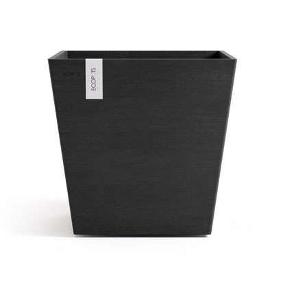Kukkaruukku Rotterdam design 45cm tummanharmaa