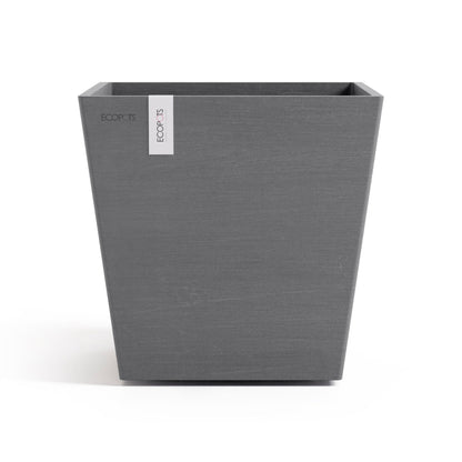 Kukkaruukku Rotterdam design 25cm harmaa
