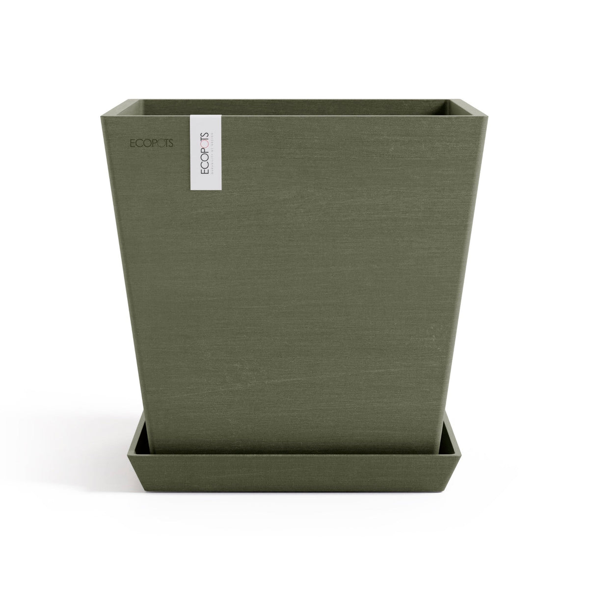 Kukkaruukku Rotterdam design 25cm kaki – aluslautasen kanssa