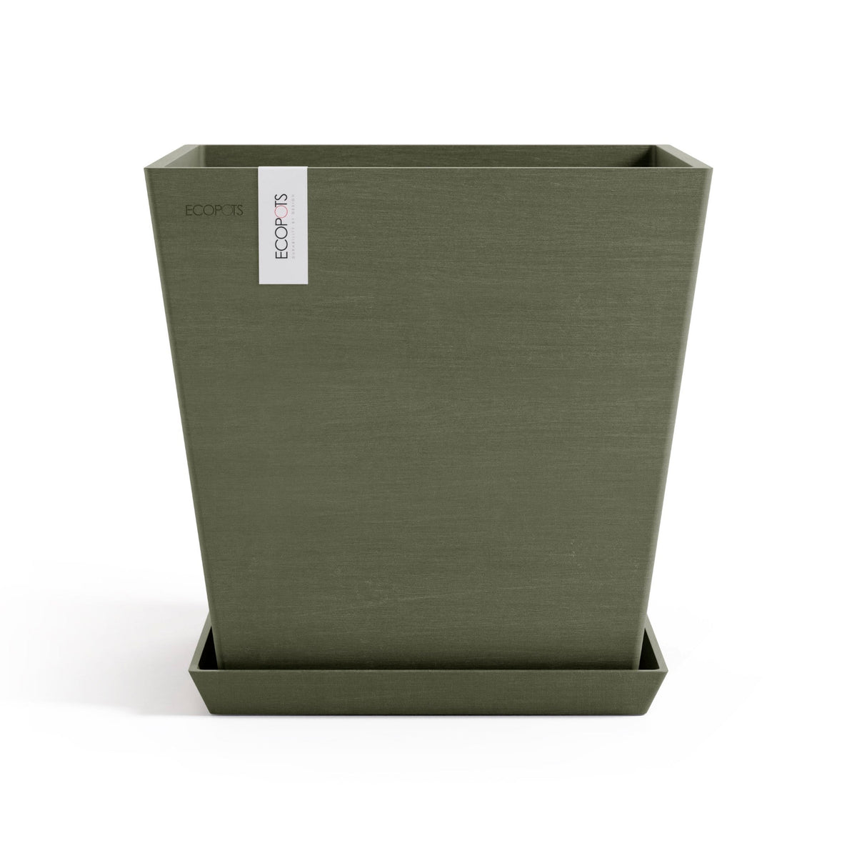 Kukkaruukku Rotterdam design 35cm kaki – aluslautasen kanssa