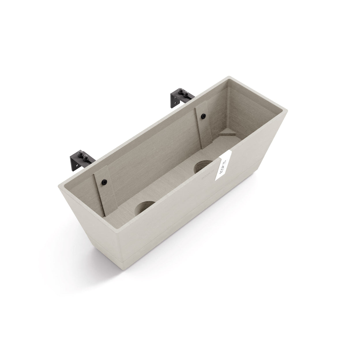 Kukkaruukku Bruge ripustettava 50cm hiekka - Ecopots