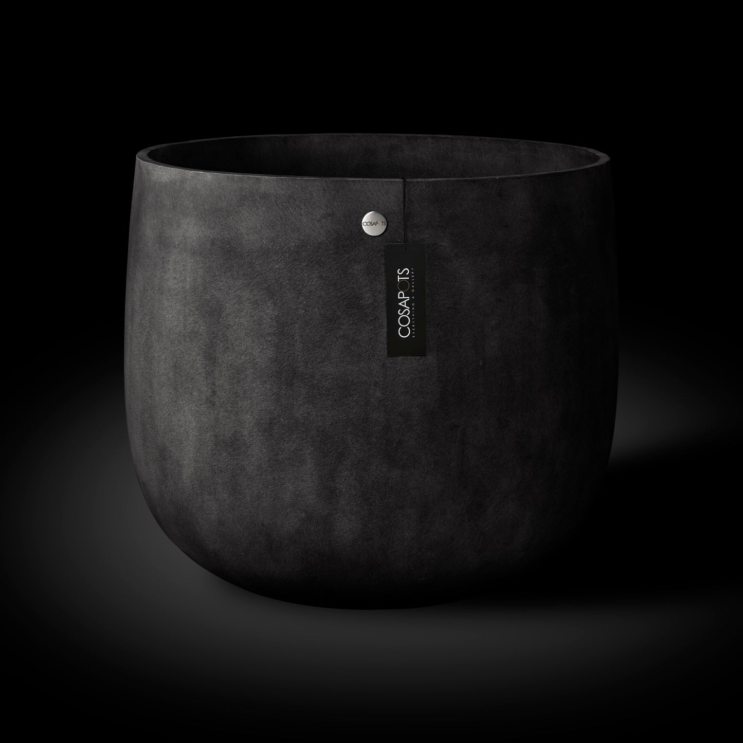 Kukkaruukku Mondo 66cm ruskea kivi