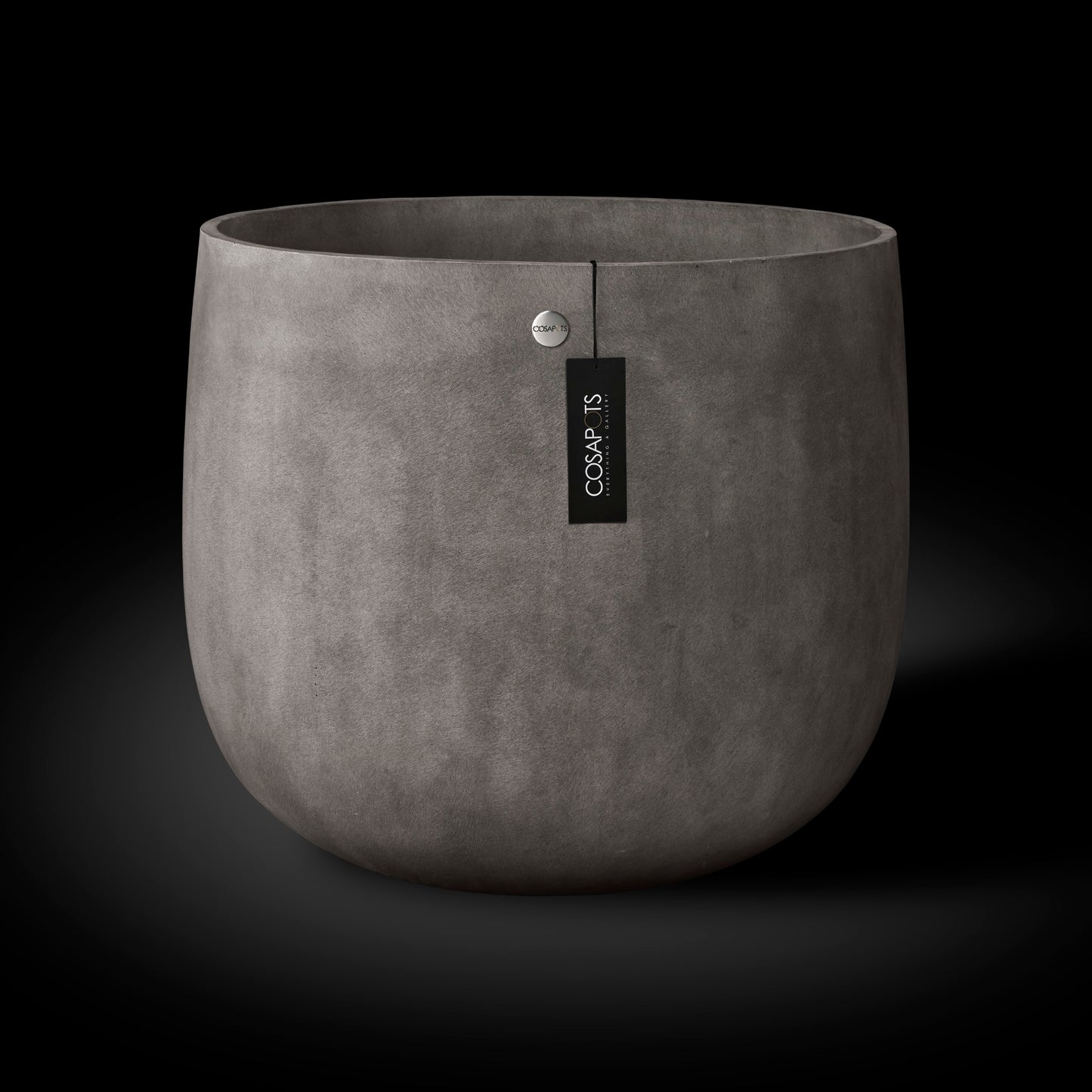 Kukkaruukku Mondo 84cm taupe kivi