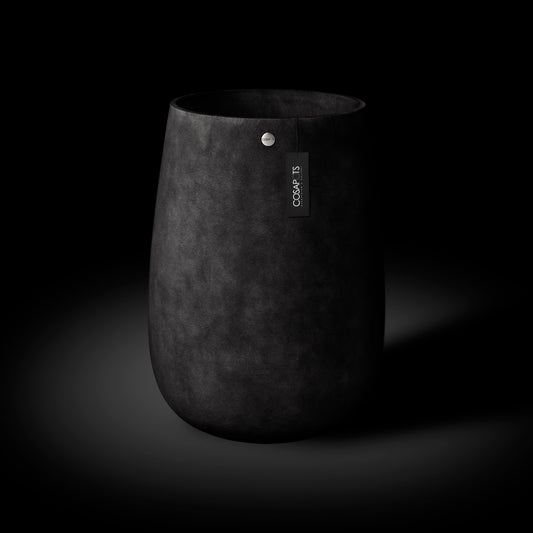 Kukkaruukku Mondo korkea 45cm ruskea kivi