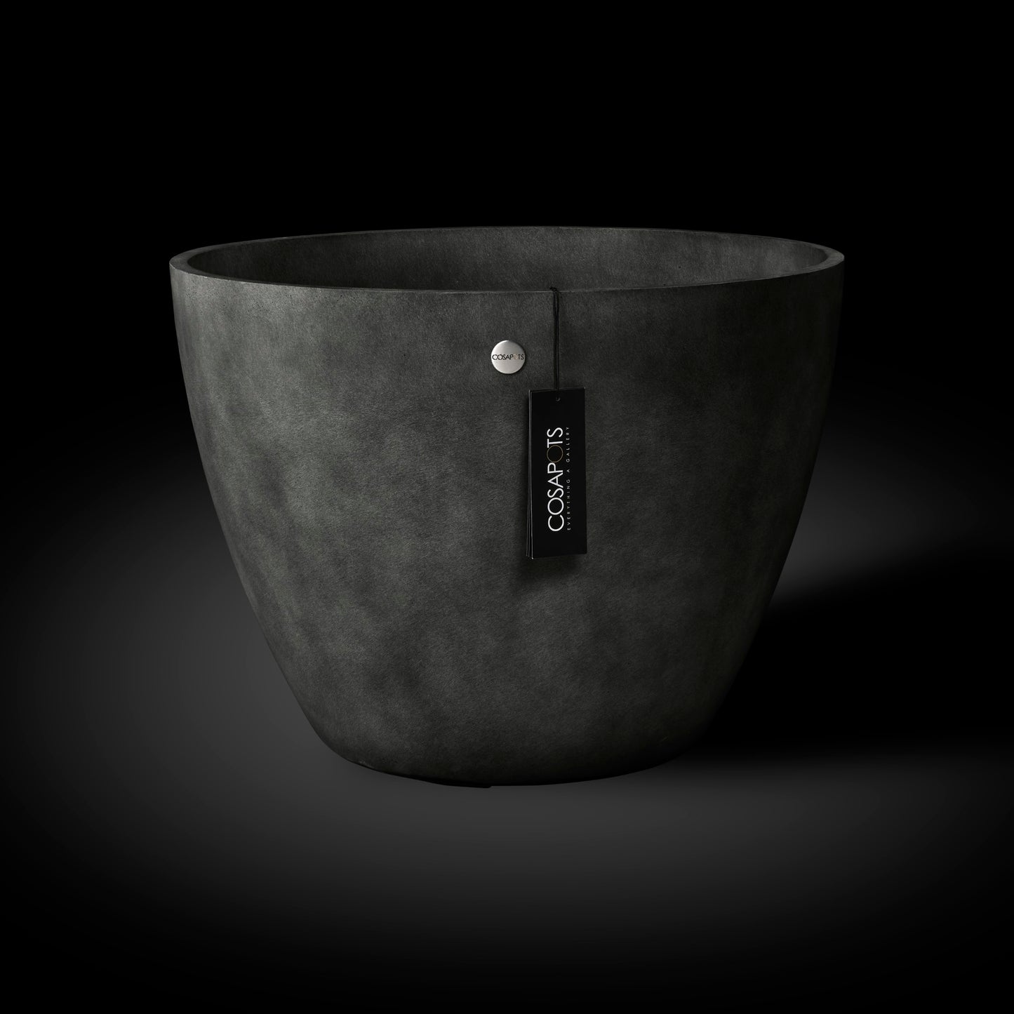 Kukkaruukku Lupo 82cm harmaa kivi