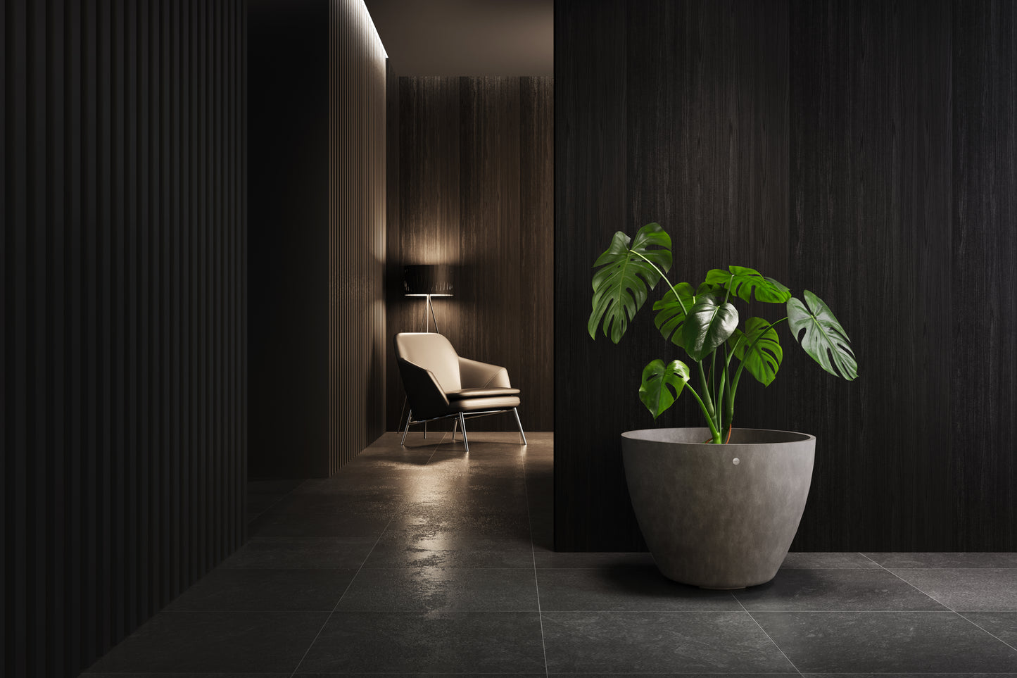 Kukkaruukku Lupo 82cm jokikivi