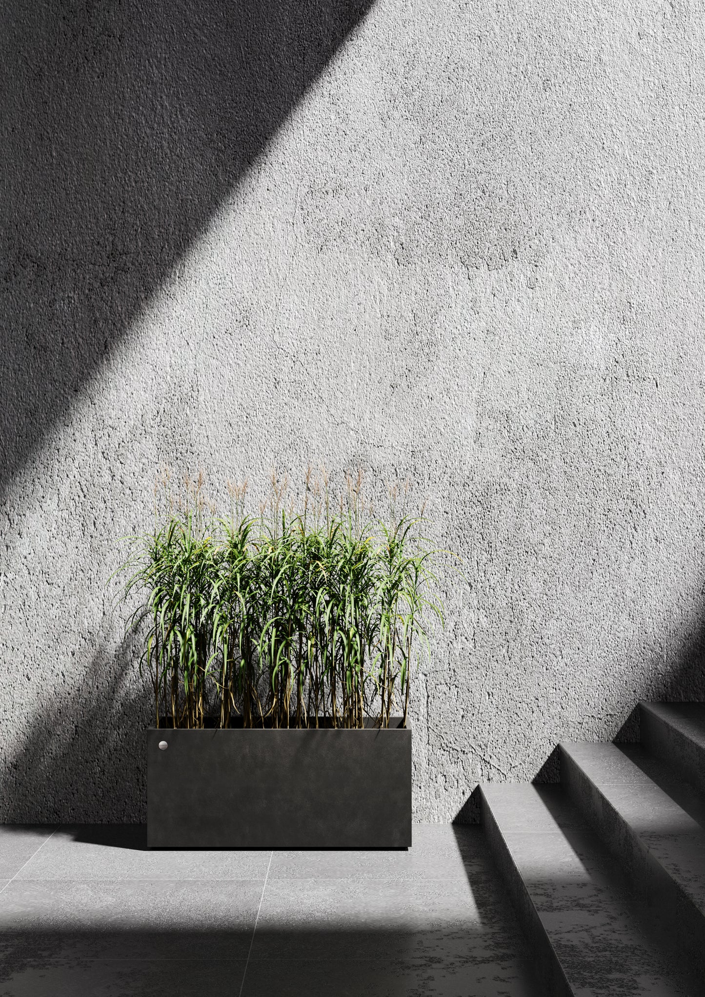 Kukkaruukku Reglo 40cm ruskea kivi