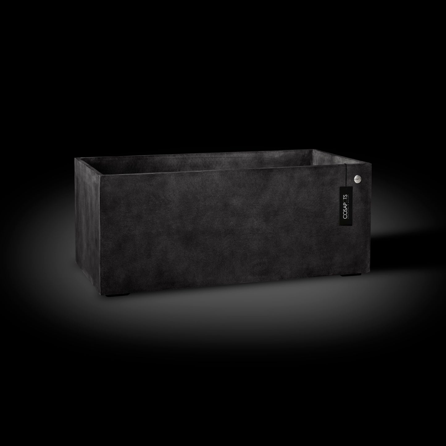 Kukkaruukku Semplito 40cm ruskea kivi