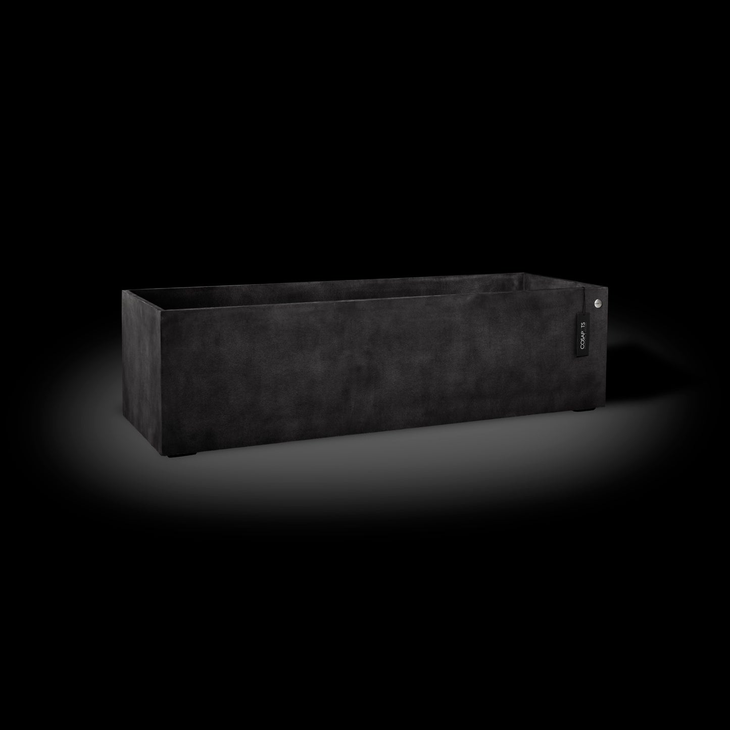 Kukkaruukku Semplito grand 40cm ruskea kivi