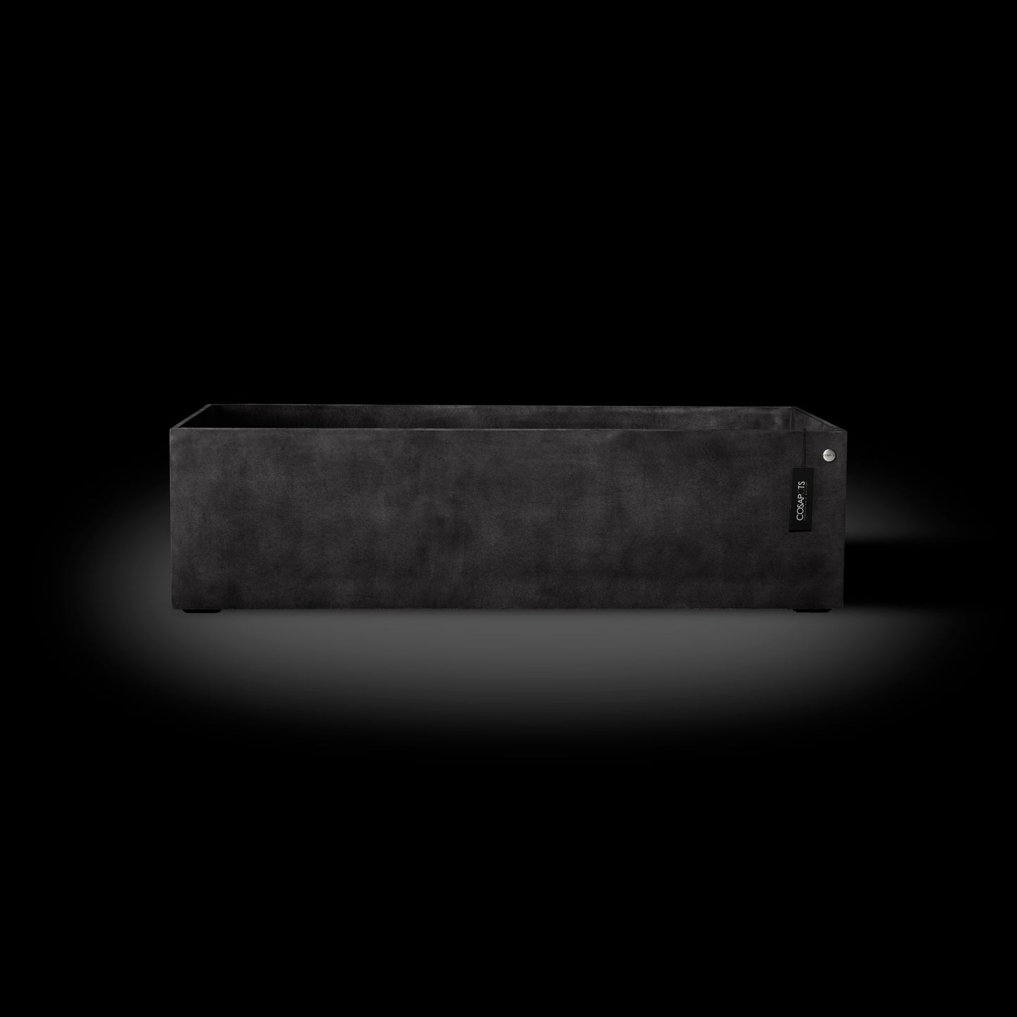 Kukkaruukku Semplito grand 40cm ruskea kivi