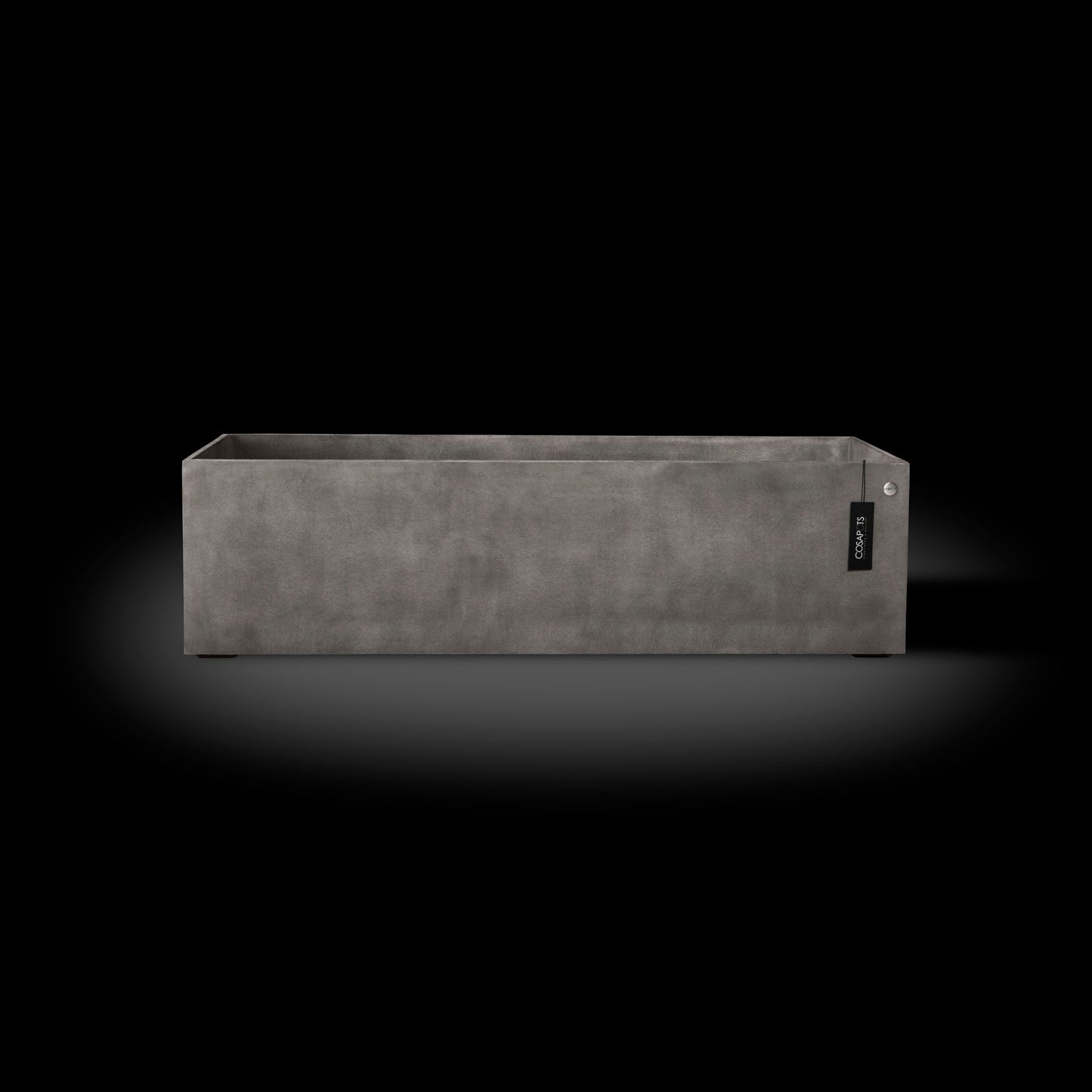 Kukkaruukku Semplito grand 40cm taupe kivi